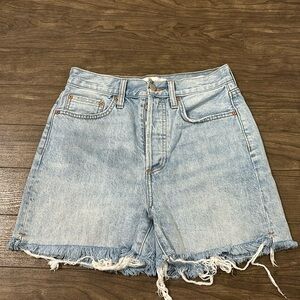 Denim Forum The Yoko Mid Thigh Short